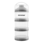 Contenitore MININOR con scomparti per latte artificiale secco
