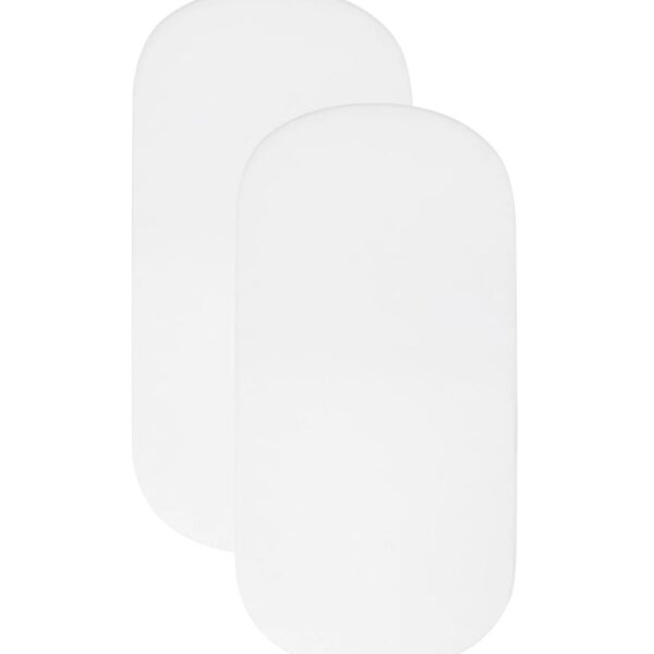 SHNUGGLE Air Cot lenzuolo con gomma, bianco, 120 x 60 cm,